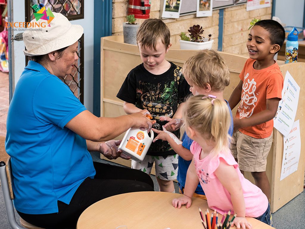 we care about our childrens safety and skin in our meerilinga high wycome early learning program. Boasting skilled educators that care about the children, in this pre-kindy program your child wont get lost in the crowd like in other childcare centres